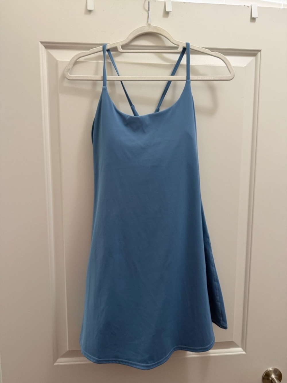HALARA Sky Blue Tennis Dress with Built-In Shorts - Picture 2 of 7